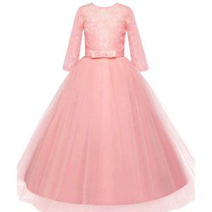 Girls formal pink dress